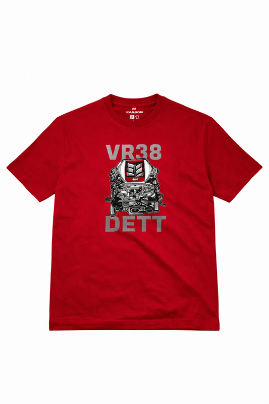 VR38 RED TEE